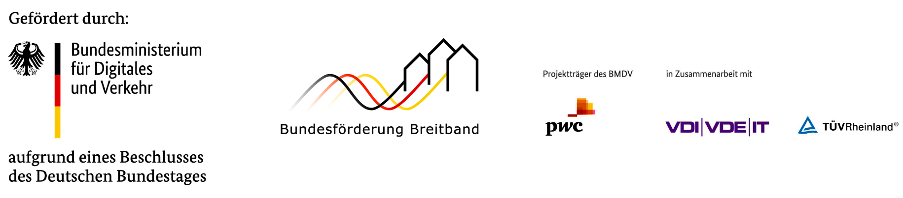 Logos Breitbandförderung