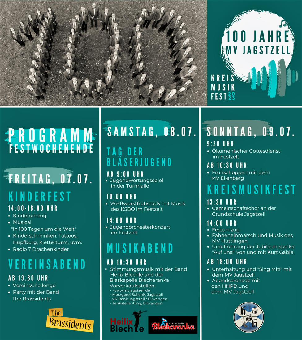 100 Jahre Musikverein Jagstzell
